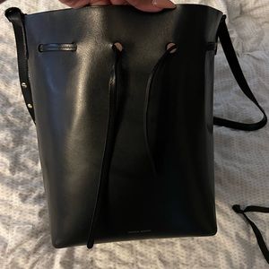 Authentic MANSUR GAVRIEL BUCKET BAG LARGE BALLERINA INTERIOR